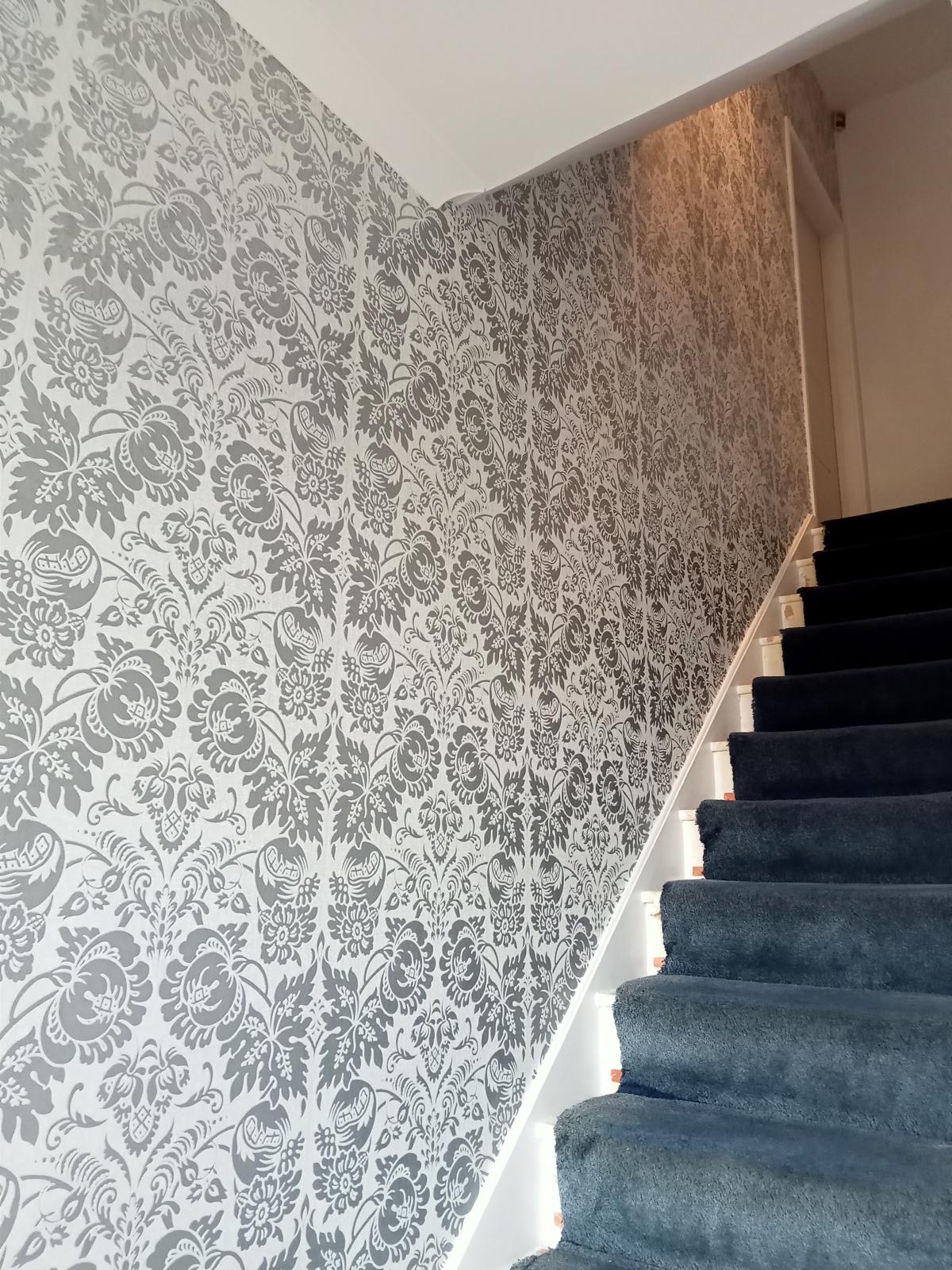 wallpaper hanging Crystal Palace, SE19